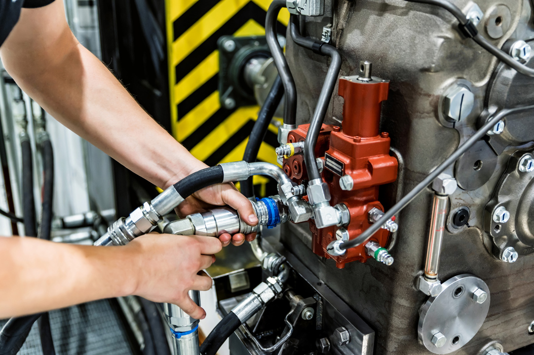 Fuel system installation.