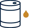 Fuel oils icon.
